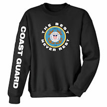 Alternate Image 2 for The Best Never Rest Military Long Sleeve T-Shirts or Sweatshirts